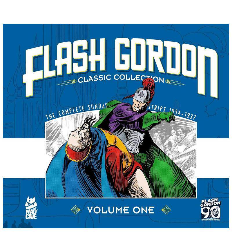 【预售】飞侠哥顿:经典收藏卷:在蒙戈星球上 卷1 Flash Gordon: Classic Collection Vol. 1 英文漫画进口原版图书籍外文正版Alex