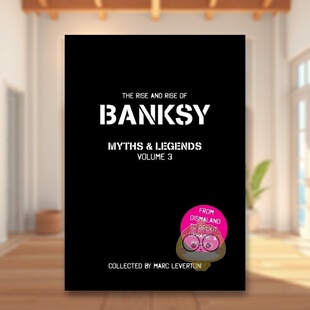 【现货】班克斯 传说 第三卷Banksy Myths & Legends Volume 3英文外国美术当代Marc LevertonCarpet Bombing Culture平装进口原版