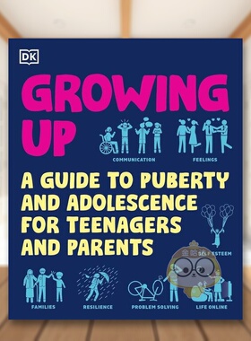 【现货】成长英文心灵励志进口原版外版书平装14岁以上Growing Up DK DK书籍图书正版