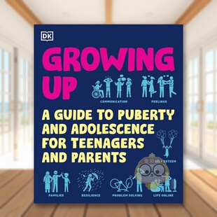 【现货】成长英文心灵励志进口原版外版书平装14岁以上Growing Up DK DK书籍图书正版