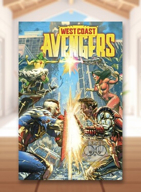 【预售】西海岸复仇者联盟 卷2：奥创之战 West Coast Avengers Vol. 2: War Of Ultron 原版英文漫画书进口书籍图书外版正版