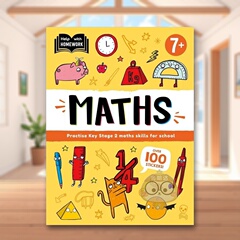 【现货】作业辅导：7岁以上（数学）英文儿童自然拼读进口原版外版书平装3-6周岁Help With Homework: Age 7+ MathsAutumn Publi书