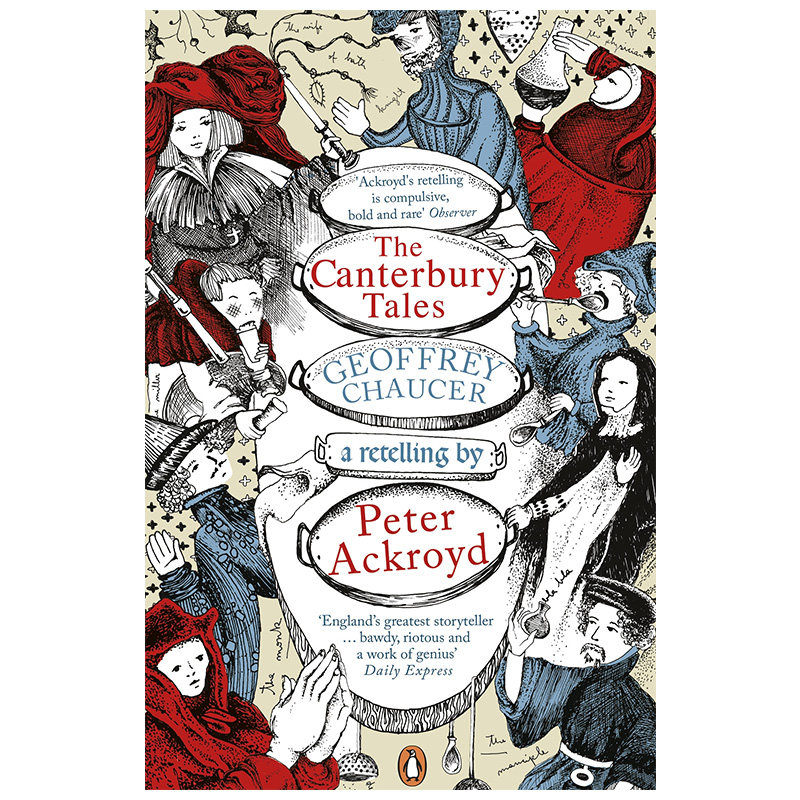 【预售】the canterbury tales 坎特伯雷故事 英文原版小说