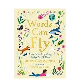 Words Can Fly 英文儿童绘本进口书籍图书外版 言语可翱翔 原版 正版 预售