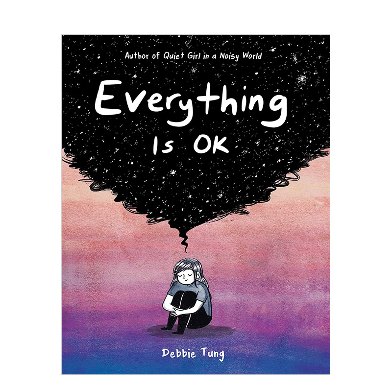 【预售】Everything Is OK，一切都会好起来的英文漫画-封面