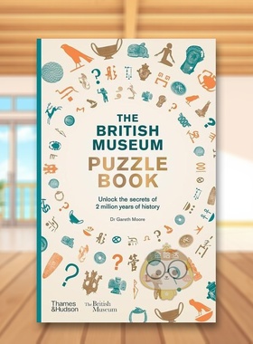 【预售】【T&H】大英博物馆藏品谜题集英文艺术博物馆展览私人收藏画册进口原版书14岁以上The British Museum Puzzle Book Garet