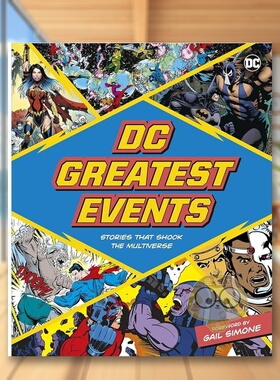 【预售】DC伟大的事件：打破多元宇宙的故事 DC Greatest Events: Stories That Shook a Multiverse  原版英文漫画书进口书籍图书
