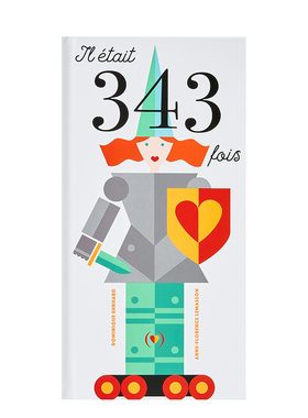 【现货】曾经有343次 Il était 343 fois 儿童绘本法文原版图书进口书籍