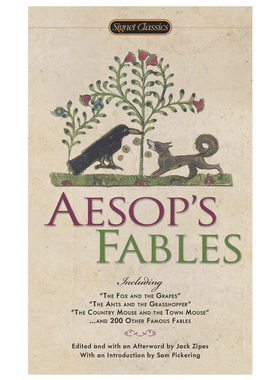 【现货】Aeso’s Fables,伊索寓言英文小说 原版图书外版进口书籍