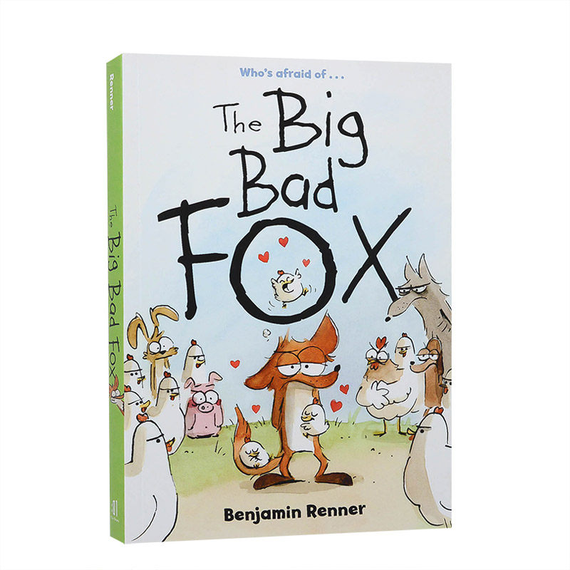 【现货】大坏狐狸的故事 The Big Bad Fox 英文原版儿童绘本寓言故事书7-9岁英语图画书 Benjamin Renner 动画电影原著