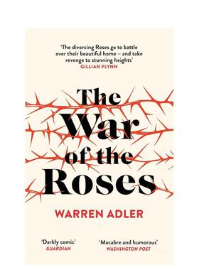 【预售】玫瑰战争 同名影视原著小说 The War of the Roses 黑色喜剧 原版英文文学小说