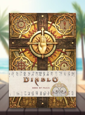 【预售】暗黑破坏神普拉瓦之书英文插画原画设定集Matthew J Kirby进口原版书精装14岁以上Diablo Book of PravaBlizzard Entert书