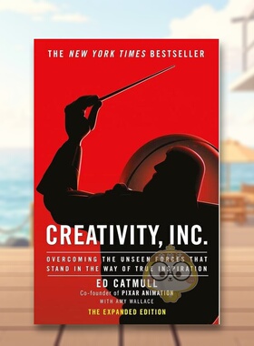 【预售】创意有限公司Creativity, Inc.英文商业行销Catmull精装Bantam进口原版书593070093书籍图书外版正版