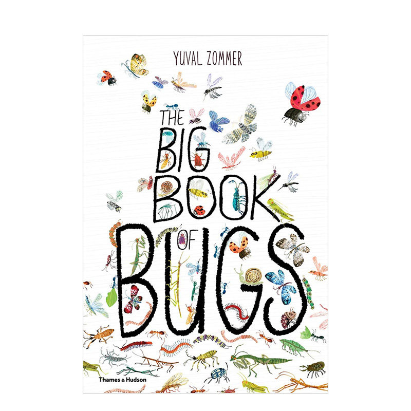 【预售】【T&H】The Big Book of Bugs 虫子大书 英文原版儿童趣味知识 动物科普绘本怎么看?