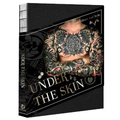 视觉亚文化：刺青 UNDER THE SKIN 纹身艺术 TATTOO 部落 日式 美式传统刺青 英文原版 sendpoints出版