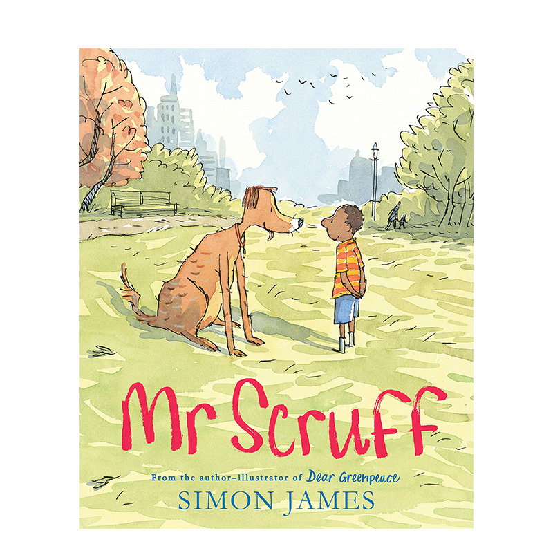 【现货】史考夫先生 Mr Scruff 英文原版儿童绘本6-9岁故事图画书进口英语启蒙读物书籍 Simon James
