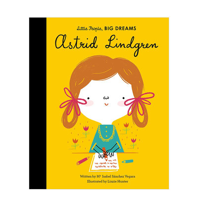 【现货】【小人物，大梦想】阿斯特丽德·林格伦Astrid Lindgren 3-6岁美术音乐启蒙彩图英文绘本 早教学前教育人物故事