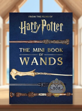 【预售】【哈利波特袖珍指南】魔杖英文影视进口原版书精装14岁以上Harry Potter: The Mini Book of Wands Jody Revenson Insig书