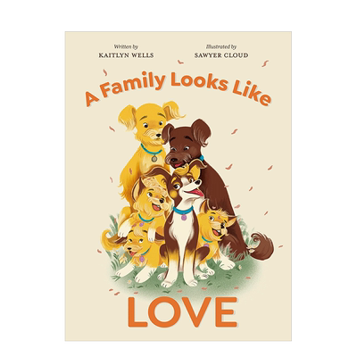 家是有爱的样子英文儿童图书