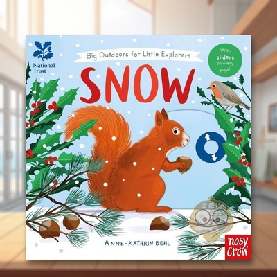 【预售】小小探险家的大户外活动：雪英文儿童趣味进口原版外版书纸板书3-6周岁【Big Outdoors for Little Explorers】National书