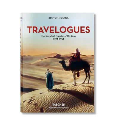 【预售】旅行见闻讲演 【Bibliotheca Universalis】Travelogues 英文进口原版旅行图书Genoa Caldwell外文正版