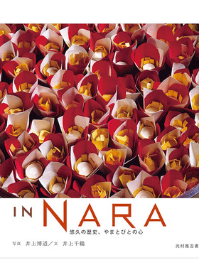 【现货】在奈良 IN NARA 悠久の歴史、やまとびとの心 进口原版 日英双语 摄影 井上博道 佛像寺庙 自然景观拍摄书籍