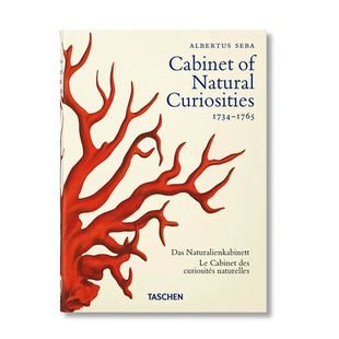 【现货】【Taschen45周年纪念版】Seba. Cabinet of Natural Curiosities，西巴： 英文原版图书籍进口正版