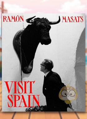 【预售】去西班牙玩英文摄影纪实进口原版外版书精装Visit Spain Ramon Masats La Fabrica书籍图书正版