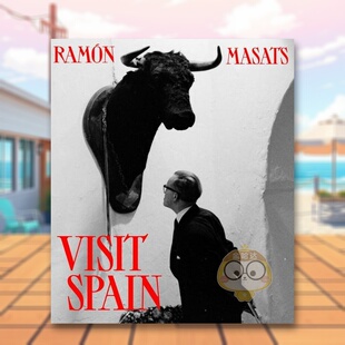 Spain Fabrica书籍图书正版 去西班牙玩英文摄影纪实进口原版 Masats Ramon Visit 书精装 外版 预售