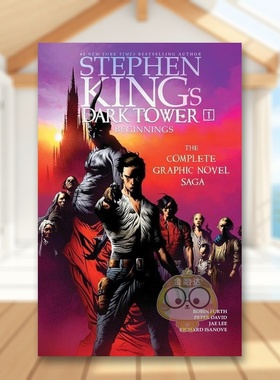【预售】斯蒂芬-金黑暗之塔开端英文漫画进口原版书精装Stephen King's The Dark Tower: Beginnings Omnibus Peter DavidGaller书