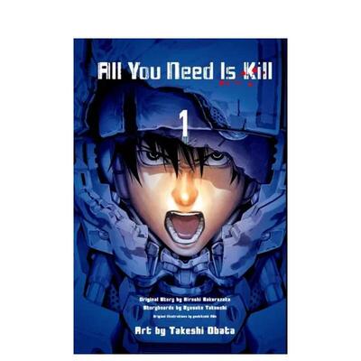 【预售】漫画 All You Need Is Kill(01) 杀戮轮回/明日边缘 台版漫画书繁体中文原版进口图书 青文出版 桜坂洋/原作
