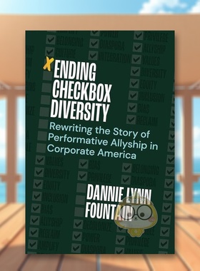 【预售】结束复选框多样性Ending Checkbox Diversity英文商业行销平装进口原版书Fountain  Dannie Lynn Berrett-Koehler书籍图书