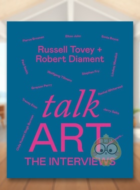 【现货】谈艺术：播客采访集英文生活英文生活综合进口原版书平装Talk Art The Interviews Russell Tovey著Ilex Press出版书籍图