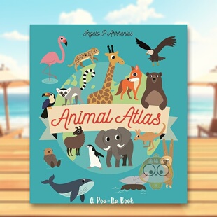 【现货】【立体翻翻书】动物大观Animal Atlas英文儿童立体3-6岁精装Ingela P. Arrhenius进口原版书Walker Books UK7201书籍图书