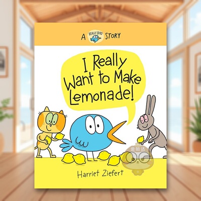 【现货】【小鸟Really】我真的很想做柠檬水英文儿童漫画进口原版外版书精装3岁-6岁【Really Bird Stories】I Really Want to M书