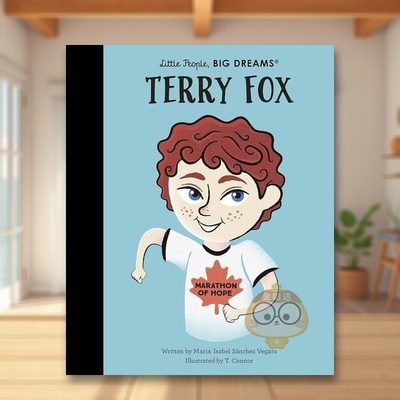 【预售】【小人物大梦想】特里福克斯【Little PeopleBig Dreams】Terry Fox英文儿童绘本人物传记3-6岁精装Maria Isabel Sanchez