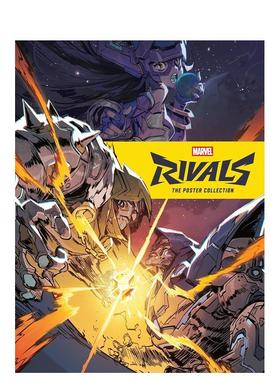 【预售】漫威对手：海报合集 Marvel Rivals 原版英文艺术插画原画设定集 收录网易热门英雄射击游戏精美海报进口书籍图书外版正版