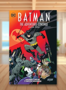 【现货】【DC Comics】蝙蝠侠冒险续篇卷3英文漫画简装进口原版书Batman: The Adventures Continue Season Three Paul Dini  Ala