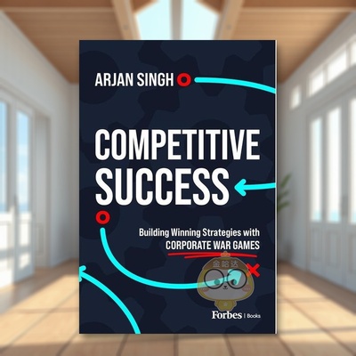 【预售】竞争成功英文商业行销进口原版外版书精装14岁以上Competitive Success Arjan SinghForbesBooks书籍图书正版