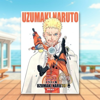 【预售】火影忍者插画集  日文图书日版进口原版图书外版书籍正版NARUTO―ナルト―イラスト集 UZUMAKI NARUTO