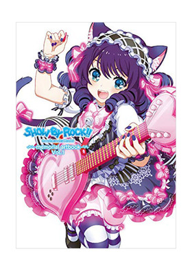 【现货】摇滚都市纪念画集卷1 SHOW BY ROCK!! memorial artbook vol.1 日文原版游戏设定集日本进口艺术插画作品集图书 三丽鸥