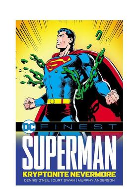 【预售】DC漫画 超人：氪石永不复返 【DC Finest】Superman: Kryptonite Nevermore 英文漫画书原版进口美漫图书