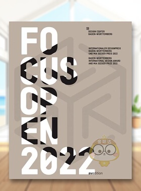 【预售】聚焦开放 2022Focus Open 2022英文综合设计Design Center Baden-Württemberg平装AVEdition进口原版书6书籍图书外版正版