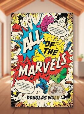 【现货】漫威的一切All of the Marvels英文漫画Douglas Wolk简装Profile Books进口原版书788169295书籍图书外版正版