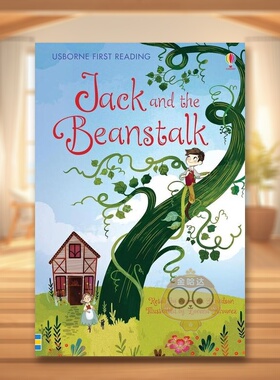 【预售】杰克和豆茎 Jack and the Beanstalk 原版英文儿童分阶阅读进口书籍图书外版正版