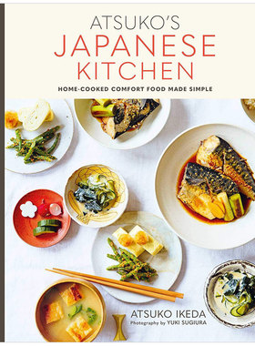 【现货】Atsuko’s Japanese Kitchen 池田厚子的日本厨房:家常菜其实很简单书籍进口原版