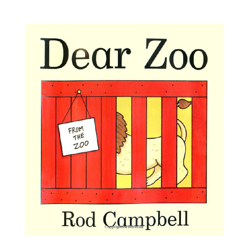 【现货】英文原版 dear zoo亲爱的动物园 立体书 儿童英文启蒙适合3-6