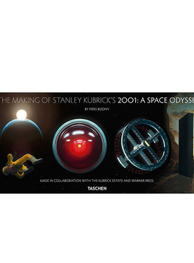 【现货】斯坦利·库布里克《2001太空漫游》的制作 Stanley Kubrick Space Odyssey 正品书籍