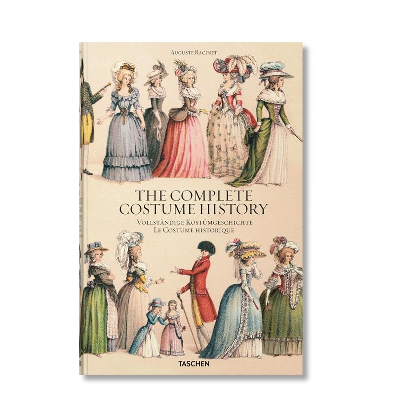 【现货】完整的服装历史Racinet: Complete Costume History XL英文进口原版服装设计图书Francoise Tetart-Vittu外文正版
