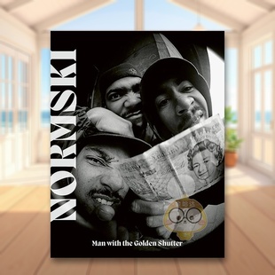 Man 预售 书精装 with Shutter 男人英文摄影综合作品进口原版 Golden 诺姆斯基：金色快门 Norman书 外版 the 14岁以上Normski